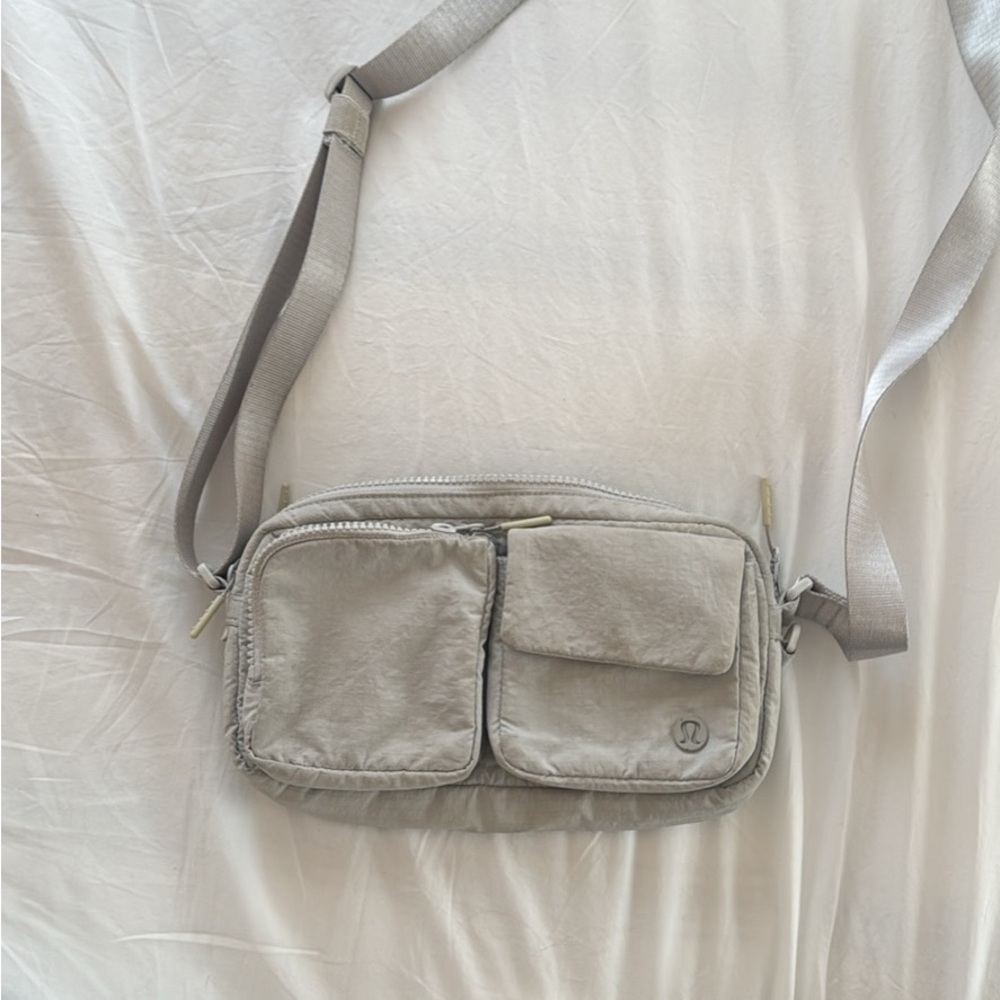 lululemon athletica Gray Crossbody Bag
